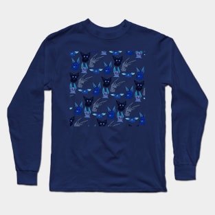 Blue Bats Long Sleeve T-Shirt